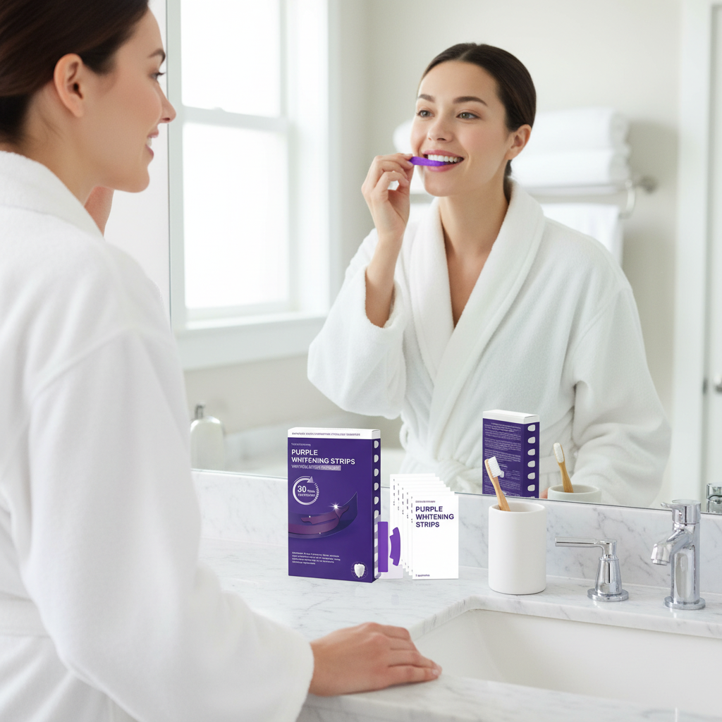 Bandes Blanchissantes Violettes